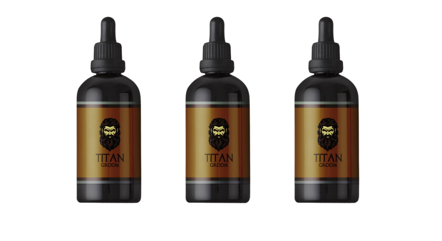 Titan Groom Oil 3 Bottles