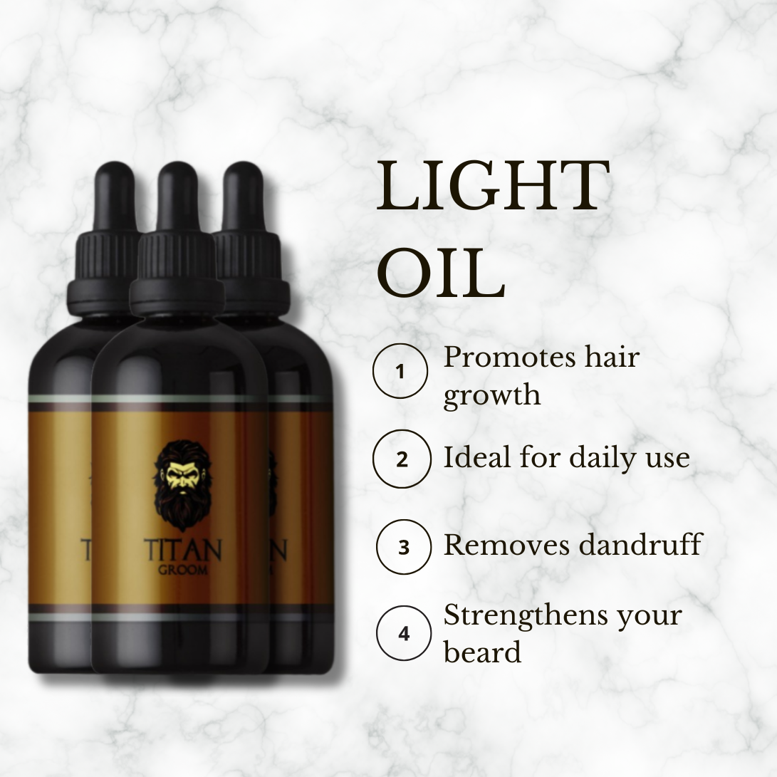 Titan Groom Oil 3 Bottles
